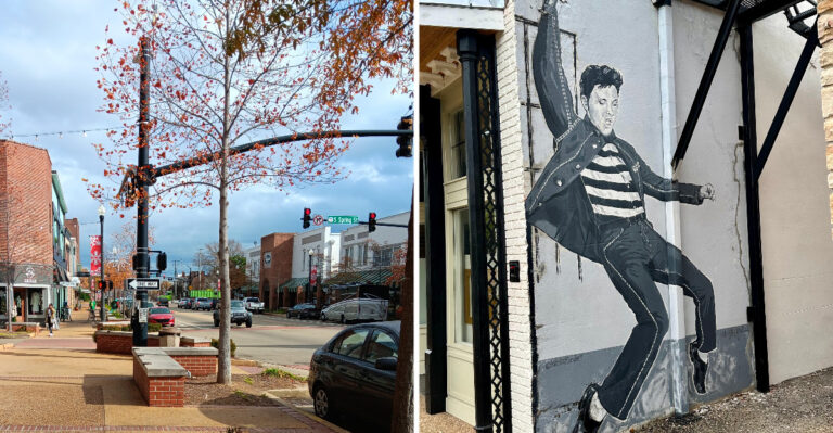 This Small Mississippi Town Is Quietly Known For Guitar Sculptures, Colorful Murals, And Laid-Back Local Shops