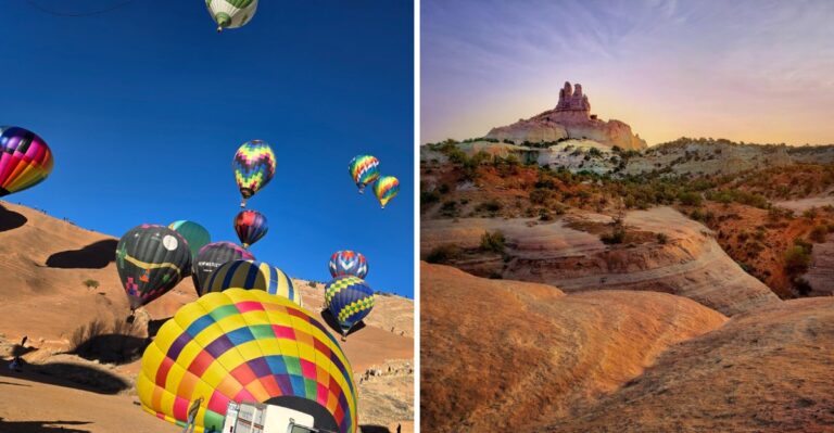 Wake Up Early Because More Than A Hundred Hot Air Balloons Are About To Fill The Sky Over New Mexico