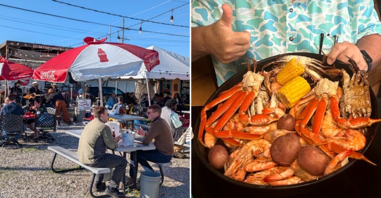 This Family-Run Louisiana Seafood House Keeps Refilling Crab Legs Until You Stop