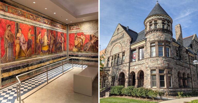 This Michigan Museum Brings Ancient Pompeii To Life With Stunning Life-Sized Frescoes