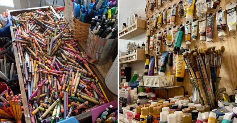 This Non-Profit Ohio Craft Thrift Store Is A Must-Visit Treasure Trove For Local Artists